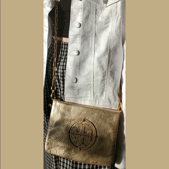 COPY - Gold Tory Burch crossbody clutch - Picture 10 of 10